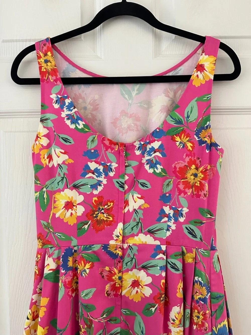 Kate Spade Sonja Pink Floral Pleated Dress Women’s Size 8